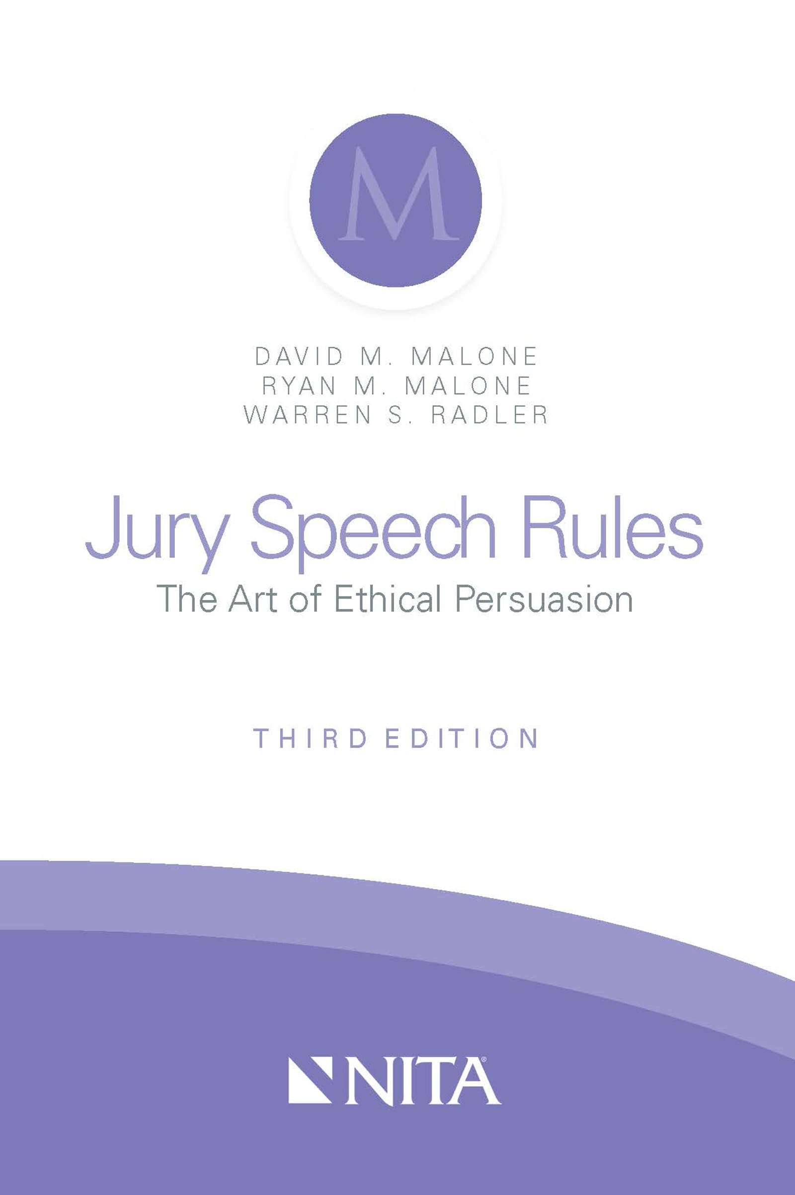 Cover of Jury Speech Rules: The Art of Ethical Persuasion (Nita)