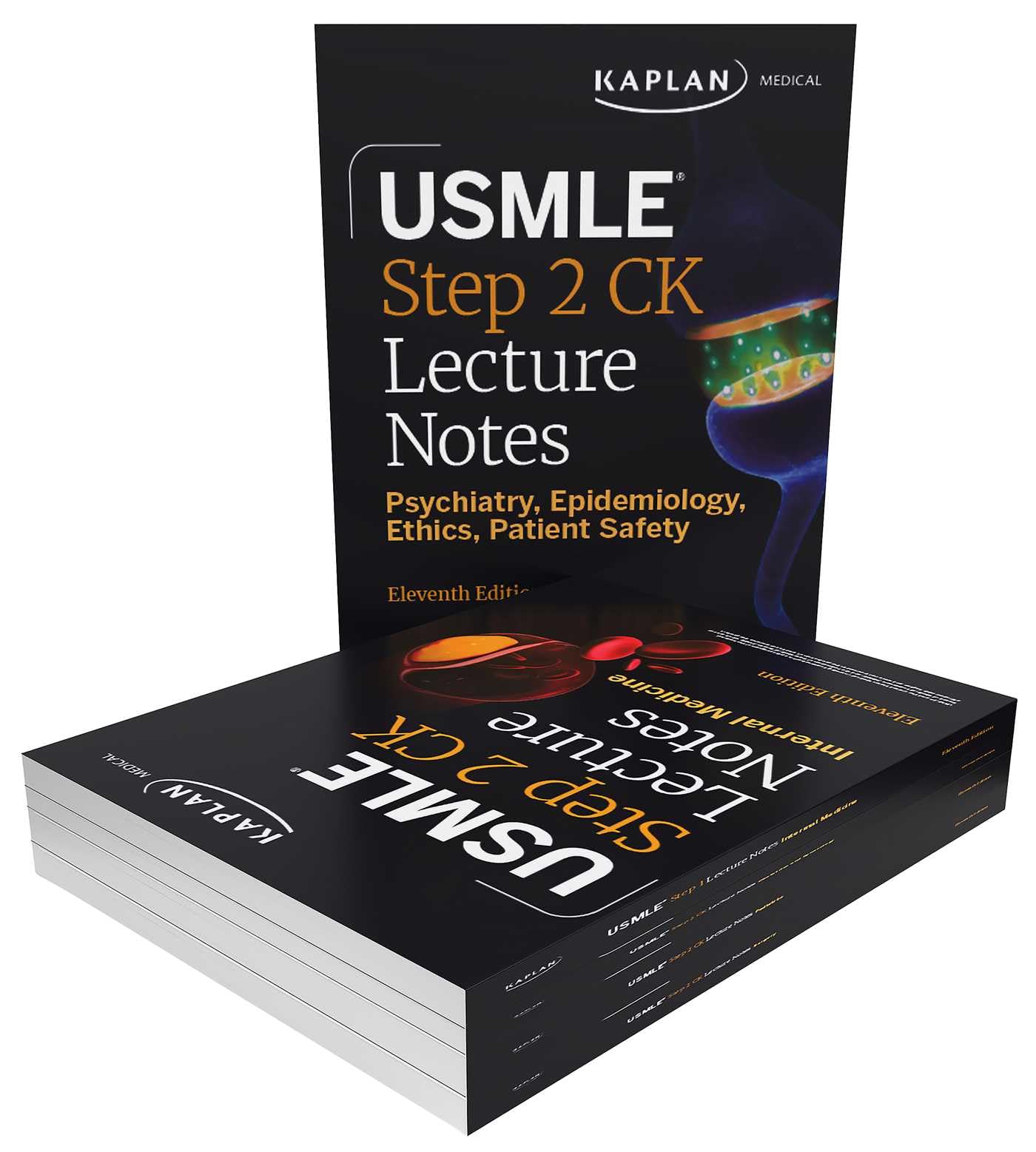 Cover of USMLE Step 2 CK Lecture Notes, Eleventh Edition: 5-Book Clinical Review (2026-2027) (Kaplan Test Prep)