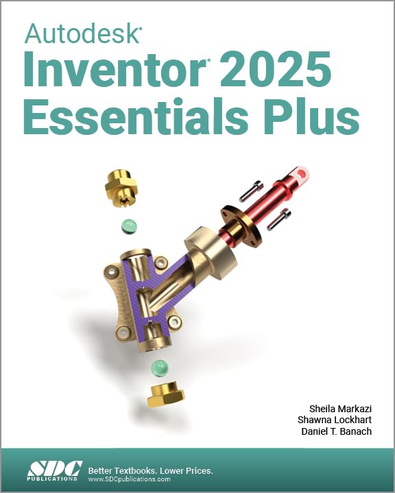 Cover of Autodesk Inventor 2025 Essentials Plus