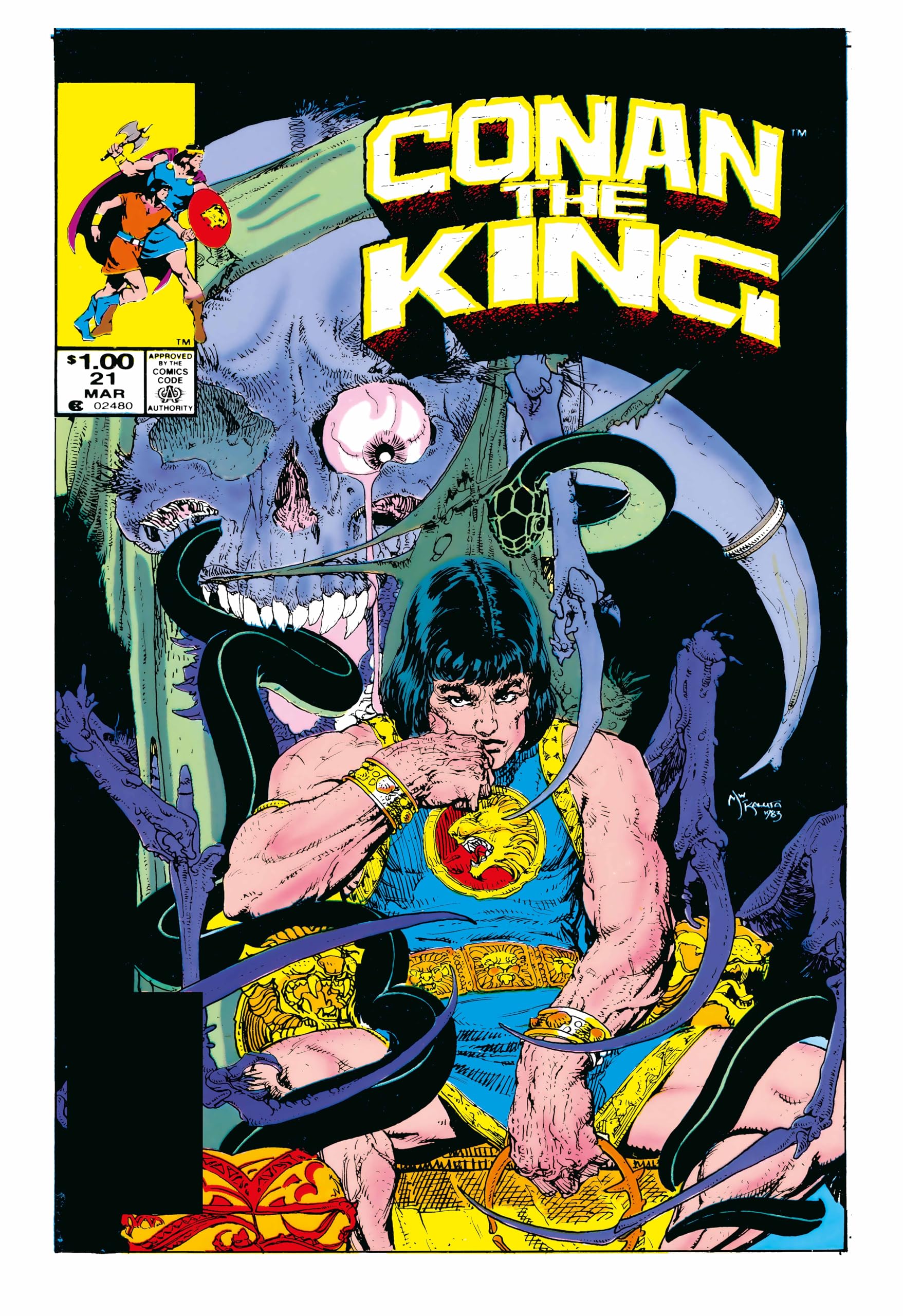 Cover of King Conan: The Original Comics Omnibus Vol. 2 (CONAN THE BARBARIAN OMNIBUS)
