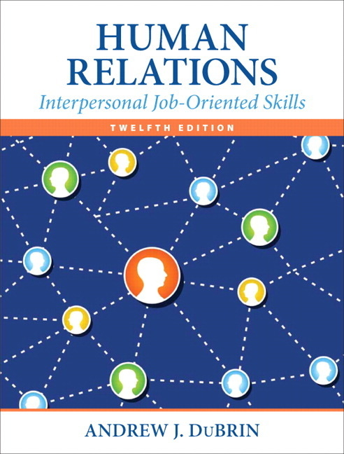 Cover of Human Relations: Interpersonal Job-Oriented Skills