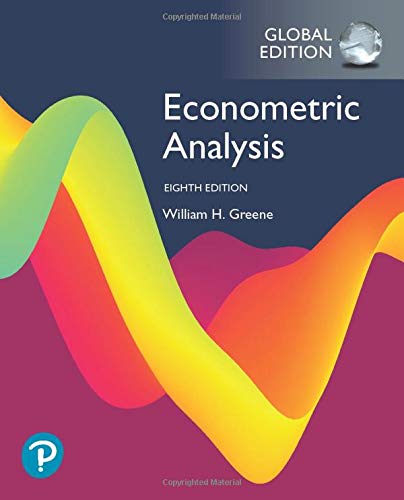 Cover of Econometric Analysis Global Edition