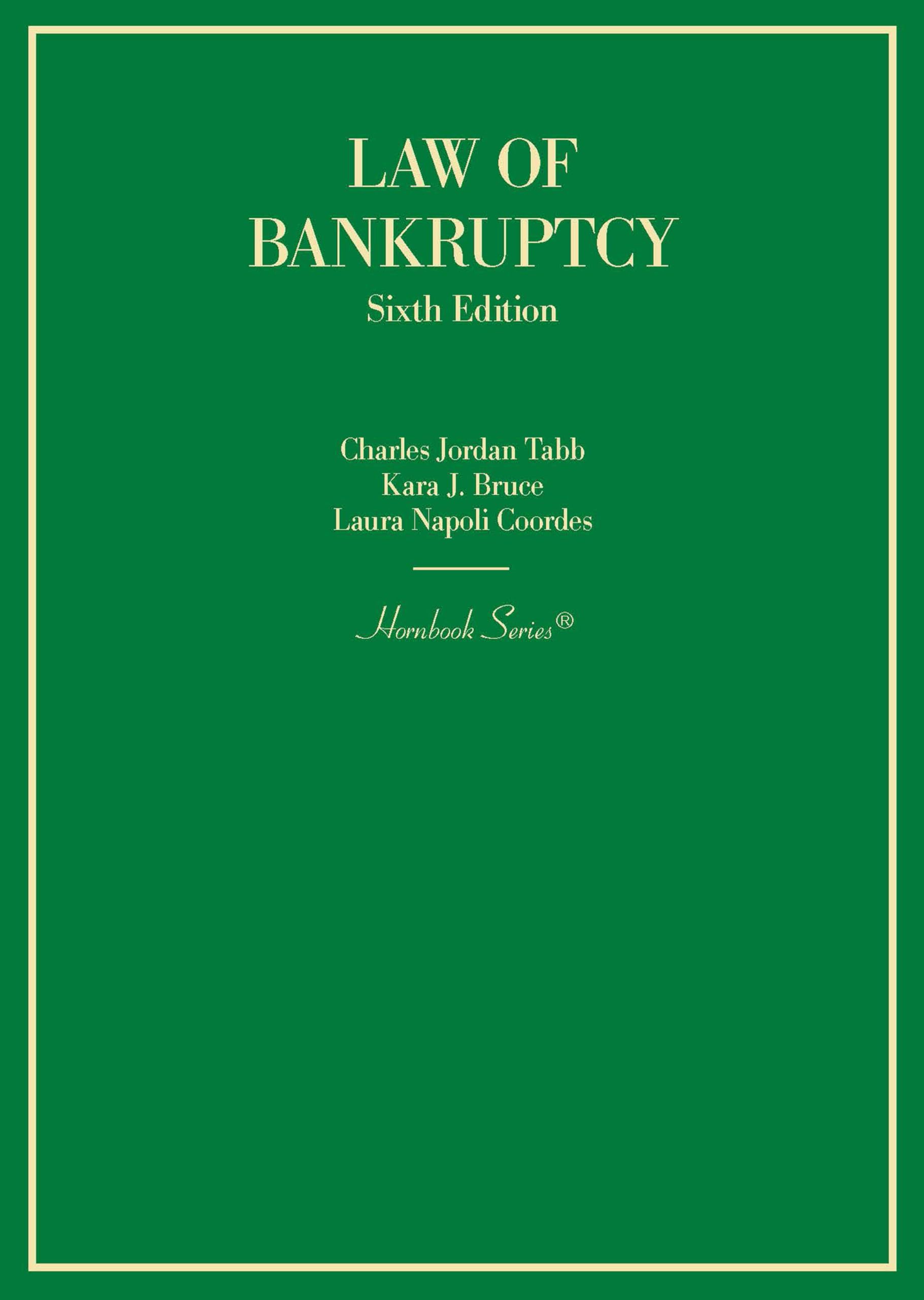 Cover of Law of Bankruptcy (Hornbooks)