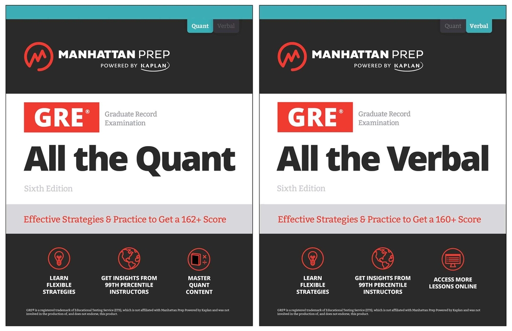 Cover of All the GRE: Effective Strategies & Practice from 99th Percentile Instructors