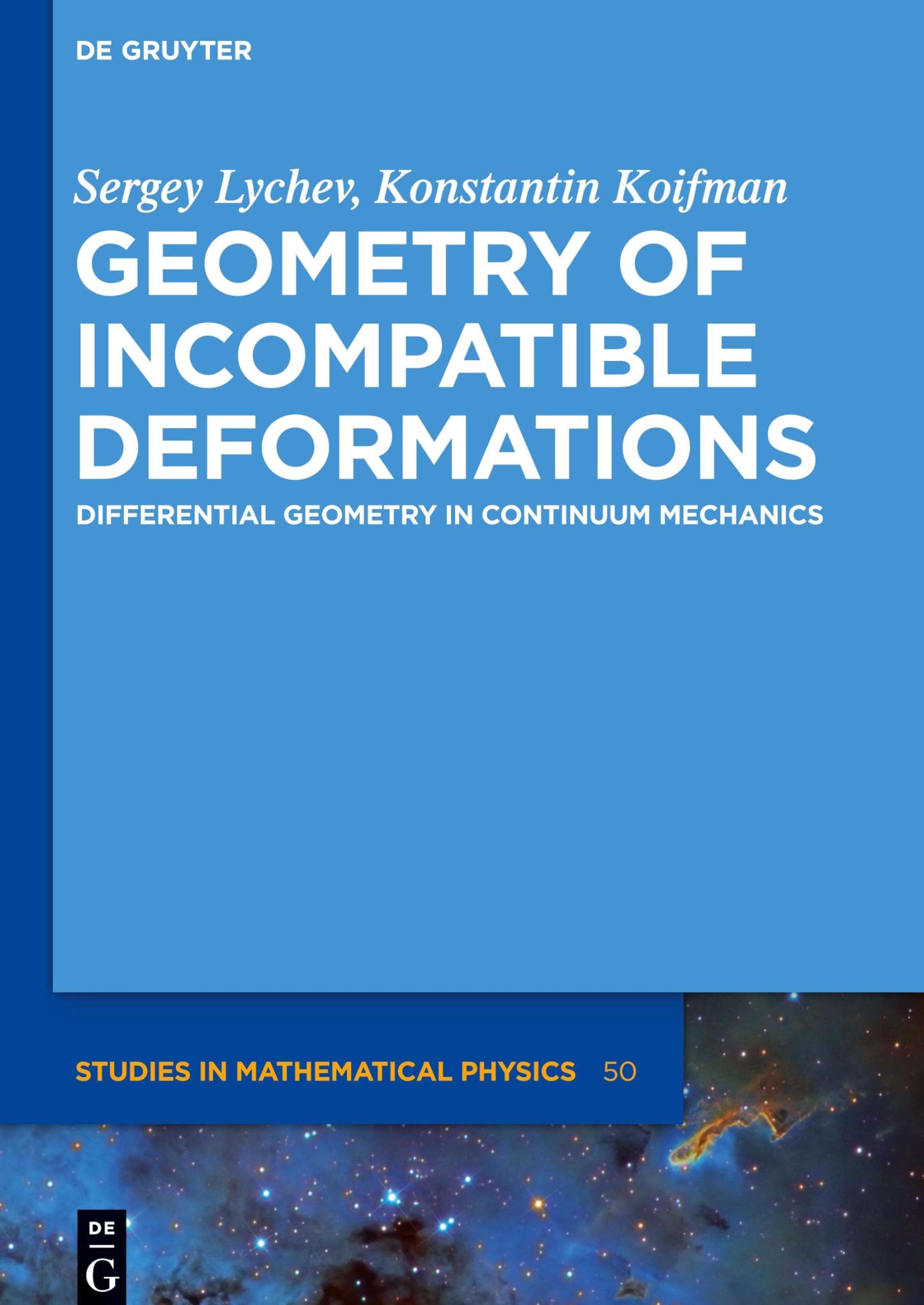 Cover of Geometry of Incompatible Deformations: Differential Geometry in Continuum Mechanics