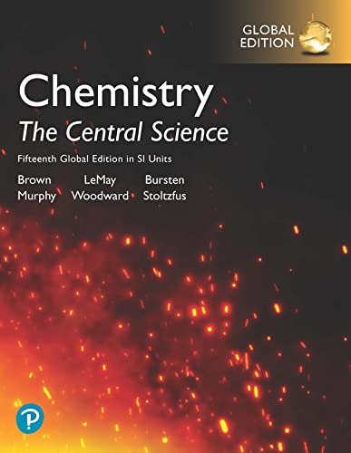 Cover of Chemistry: The Central Science in SI Units,15th Global Edition