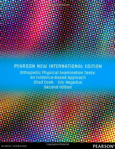 Cover of Orthopedic Physical Examination Tests: An Evidence-Based Approach