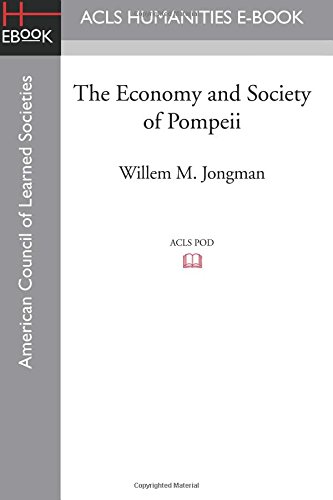 Cover of The Economy and Society of Pompeii