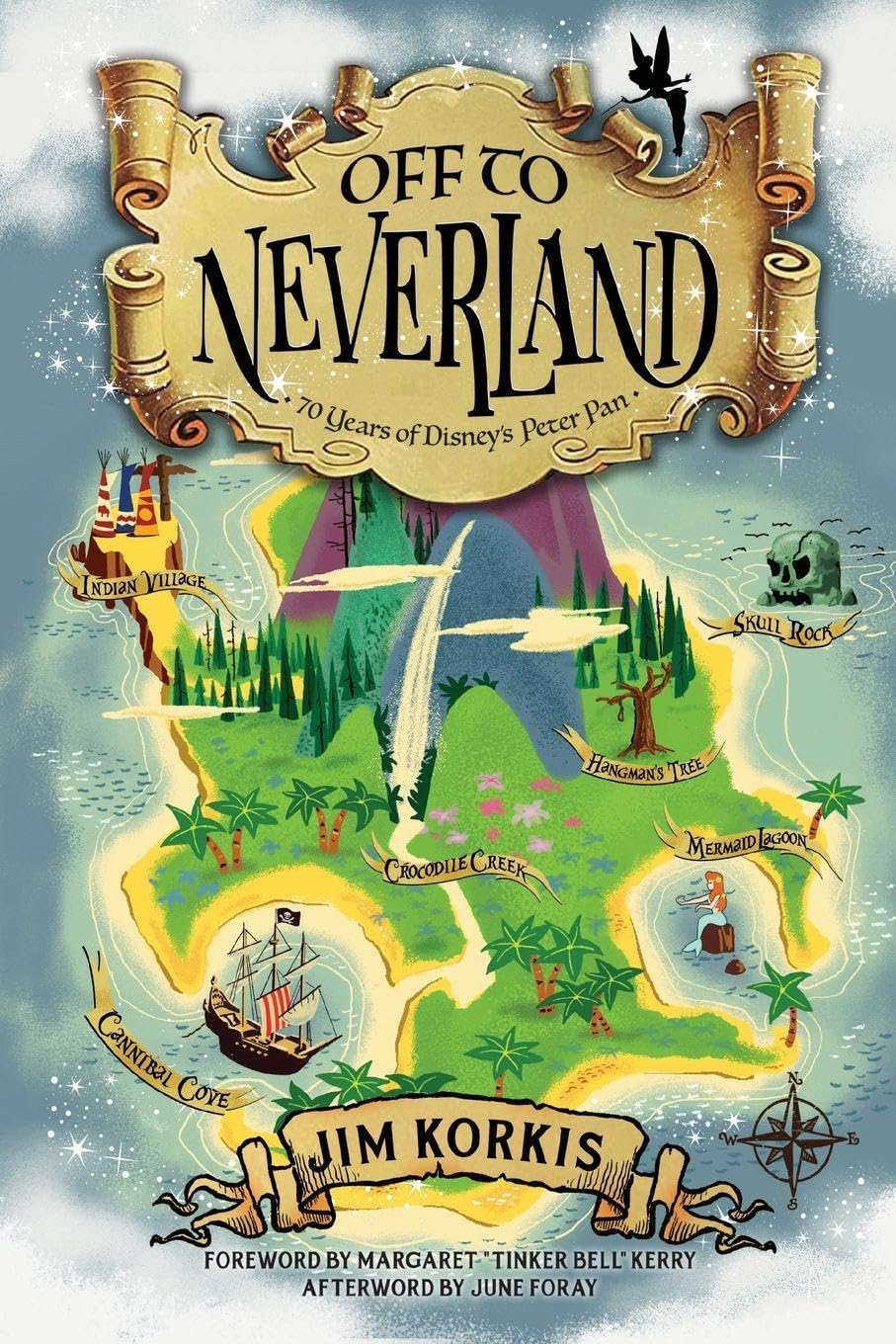 Cover of Off to Never Land: 70 Years of Disney's Peter Pan