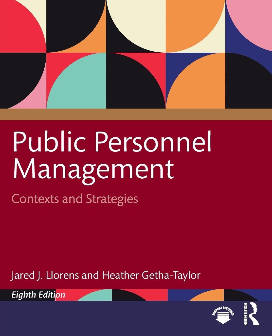 Cover of Public Personnel Management: Contexts and Strategies