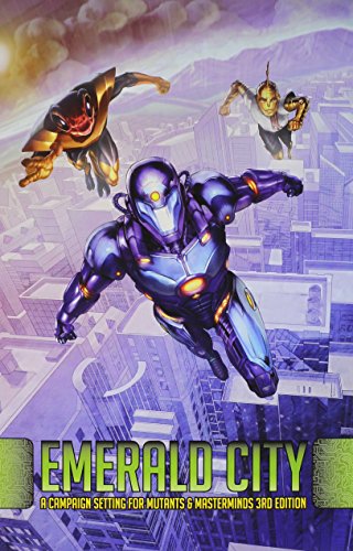 Cover of Mutants & Masterminds Rpg: Emerald City Campaign Setting