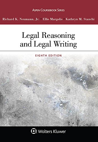 Cover of Legal Reasoning and Legal Writing (Aspen Coursebook)