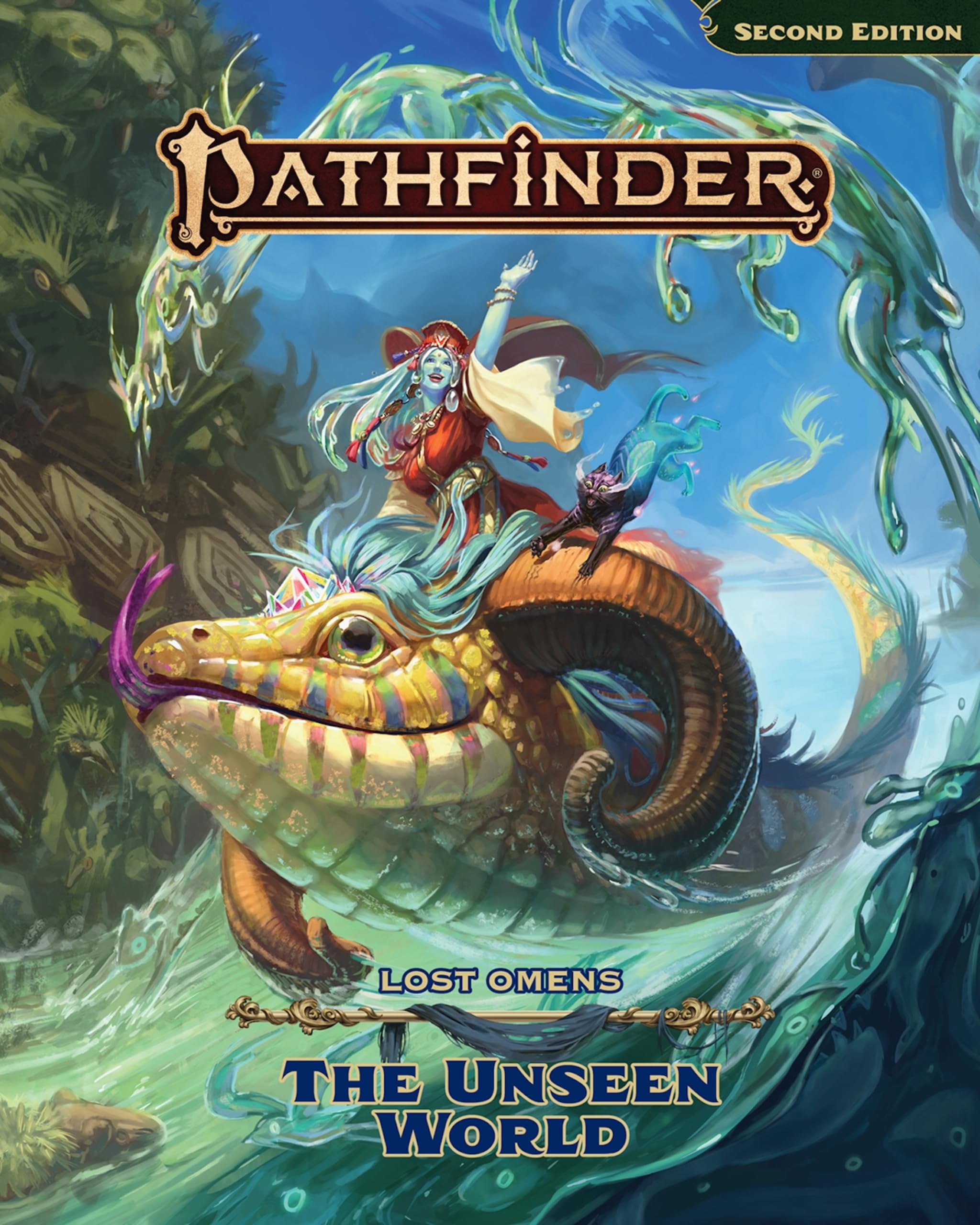 Cover of Pathfinder Lost Omens The Unseen World (Pathfinder Second Edition Remaster Setting Guides)