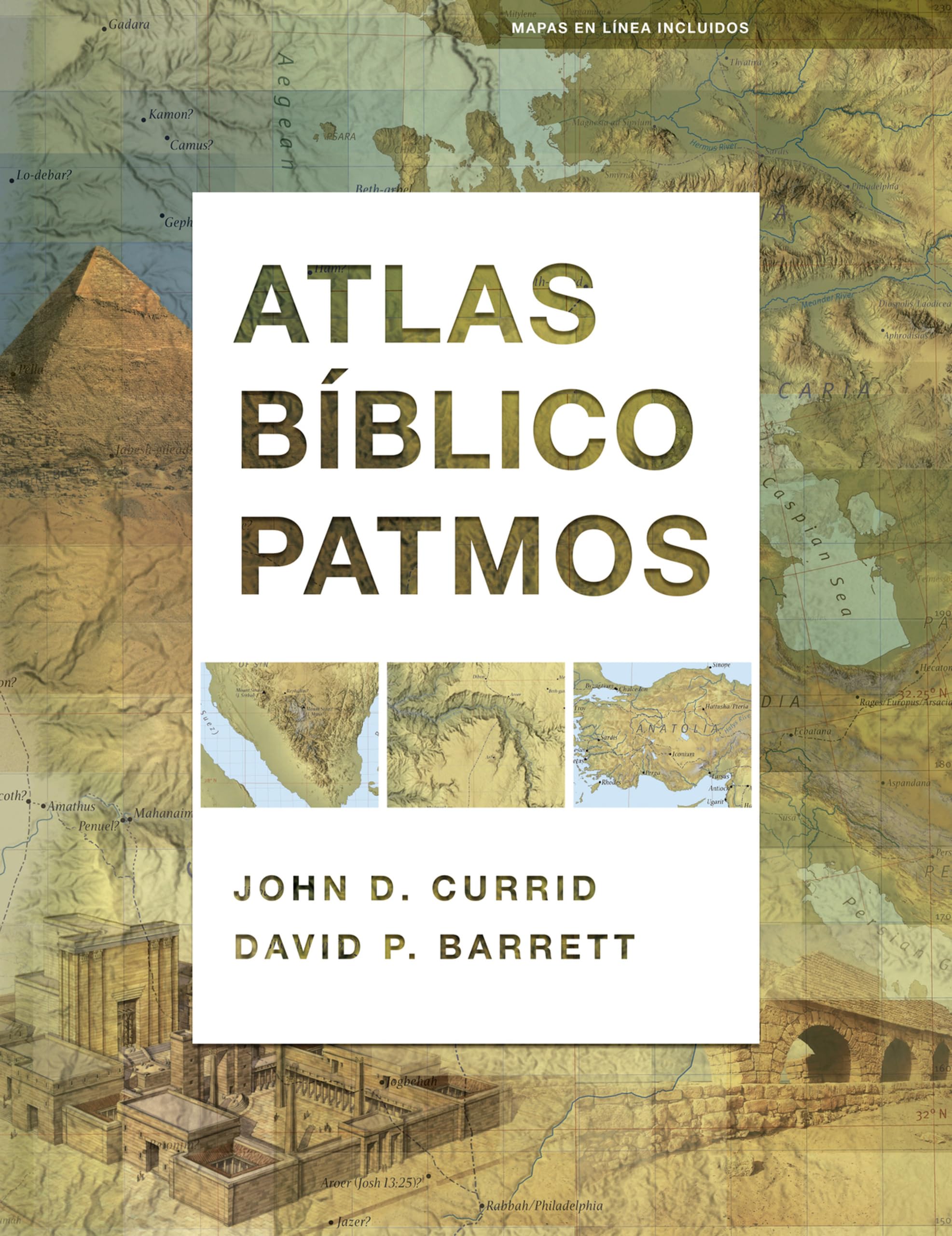 Cover of Atlas Bíblico Patmos (Spanish Edition)