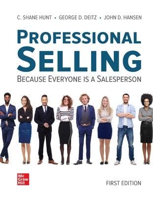 Cover of Loose Leaf for Professional Selling: 2024 Release