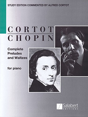 Cover of Complete Preludes And Waltzes For Piano Ed. Cortot