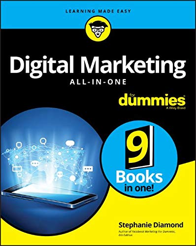 Cover of Digital Marketing All-In-One for Dummies