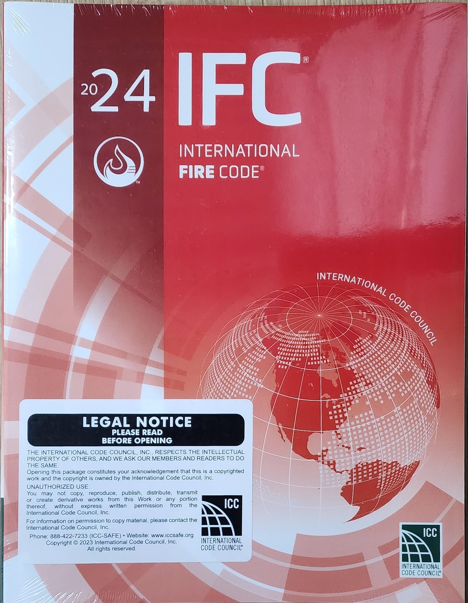 Cover of 2024 International Fire Code