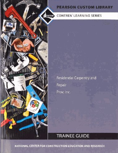 Cover of Study Guide for Residential Carpentry and Repair 2nd Edition