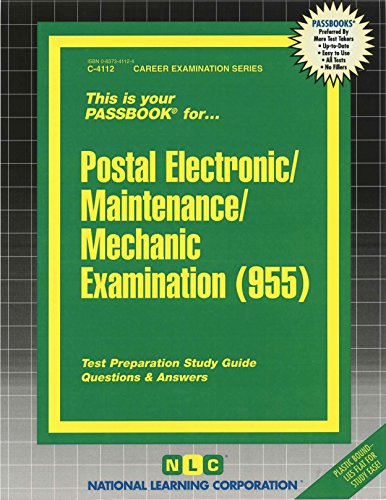 Cover of Postal Electronic/Maintenance/Mechanic Examination(Passbooks) (Career Examination Passbooks)