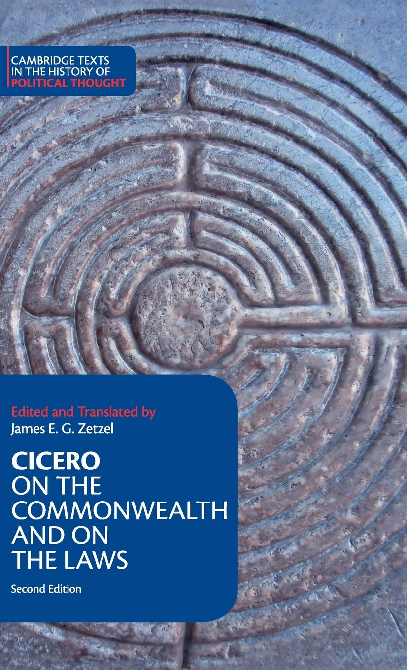 Cover of Cicero: On the Commonwealth and On the Laws (Cambridge Texts in the History of Political Thought)