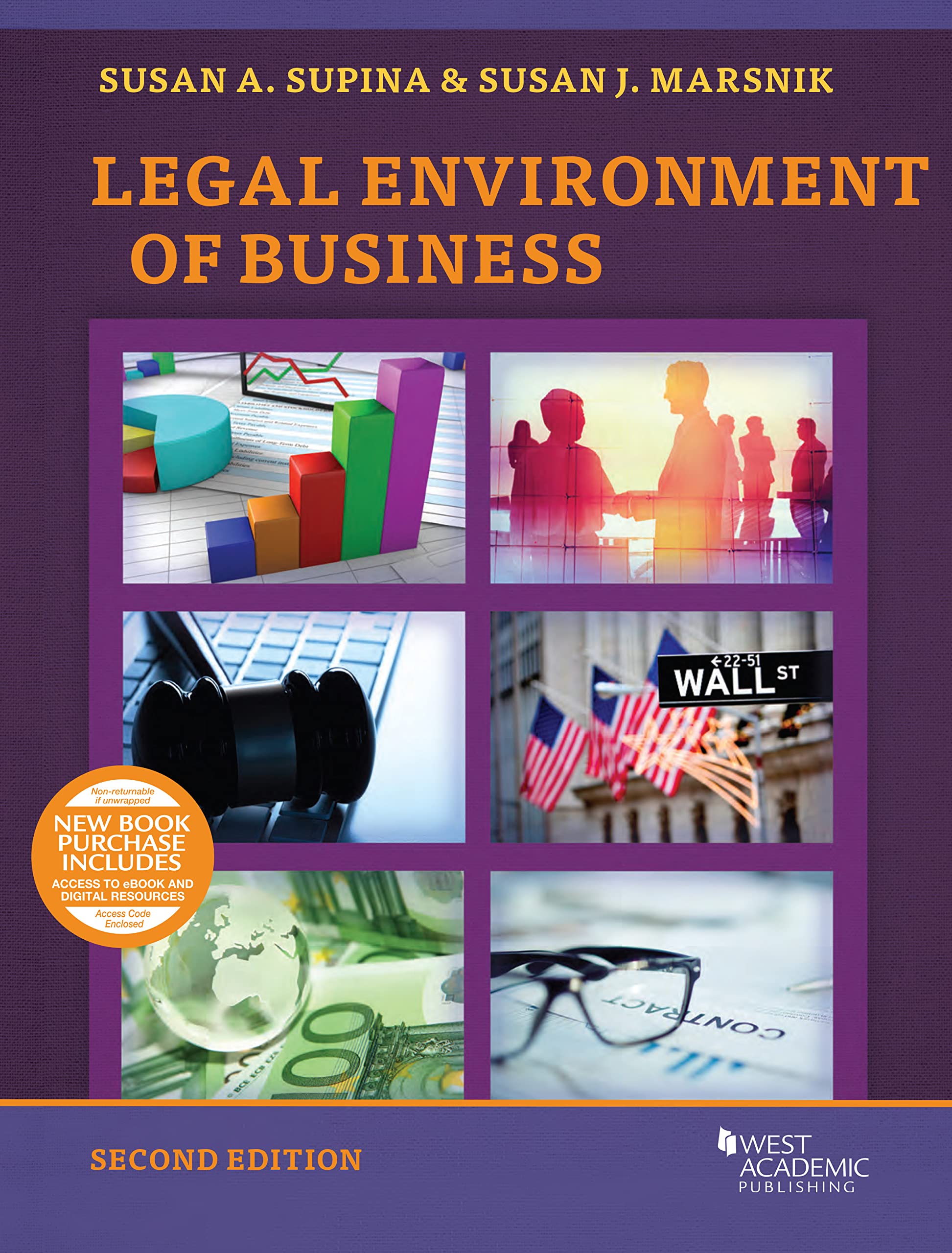 Cover of Legal Environment of Business (Higher Education Coursebook)