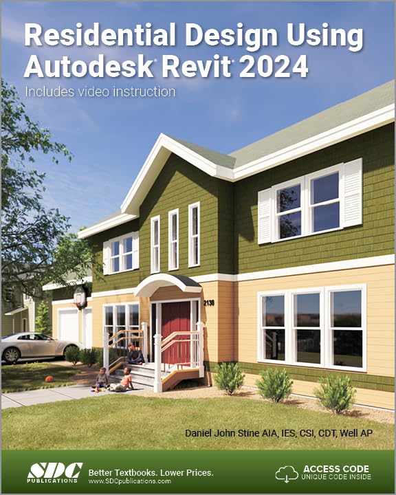Cover of Residential Design Using Autodesk Revit 2024