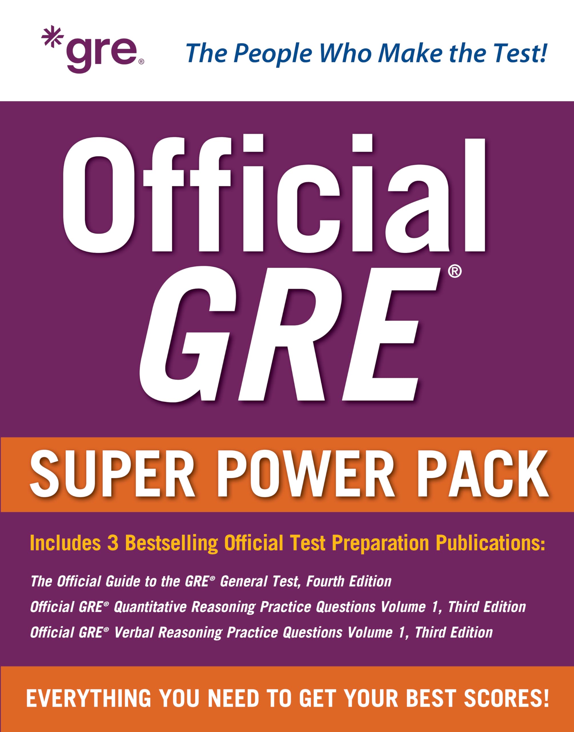 Cover of Official GRE Super Power Pack, Third Edition
