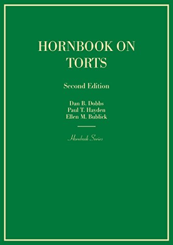 Cover of Hornbook on Torts