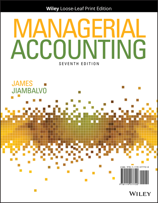 Cover of Managerial Accounting