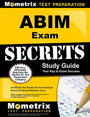 Cover of Abim Exam Secrets Study Guide: Abim Test Review for the American Board of Internal Medicine Exam
