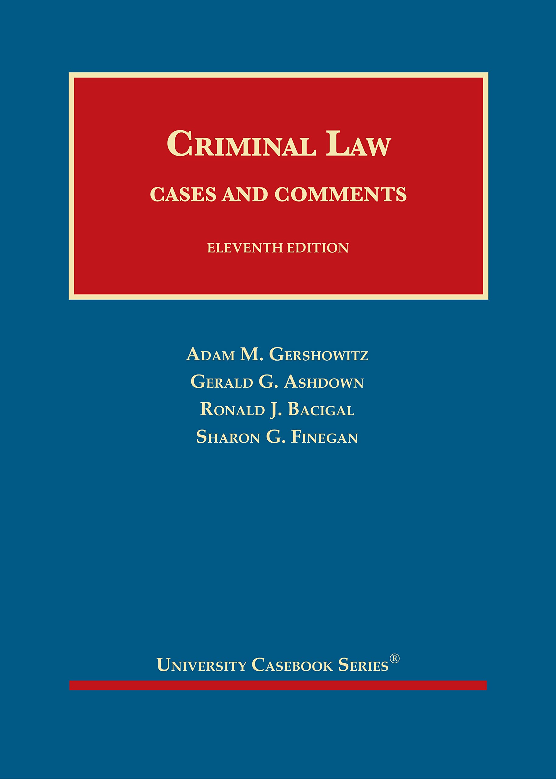 Cover of Criminal Law: Cases and Comments