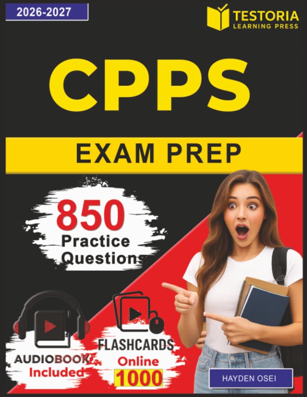 Cover of CPPS Exam Prep: Certified Professional in Patient Safety Study Guide with 850 Practice Questions and Detailed Explanations
