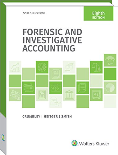 Cover of Forensic and Investigative Accounting (8th Edition)