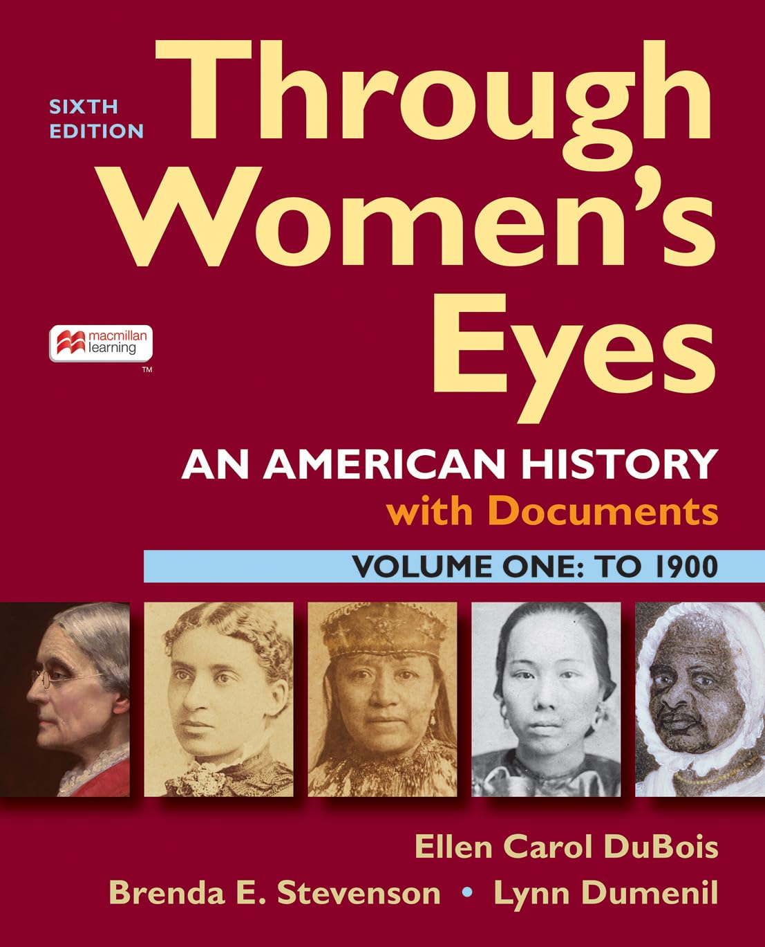 Cover of Through Women's Eyes, Volume 1: An American History with Documents