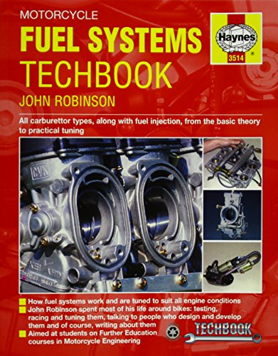 Cover of Motorcycle Fuel Systems TechBook: All carburettor types, along with fuel injection, from the basic theory to practical tuning (Haynes Techbook)