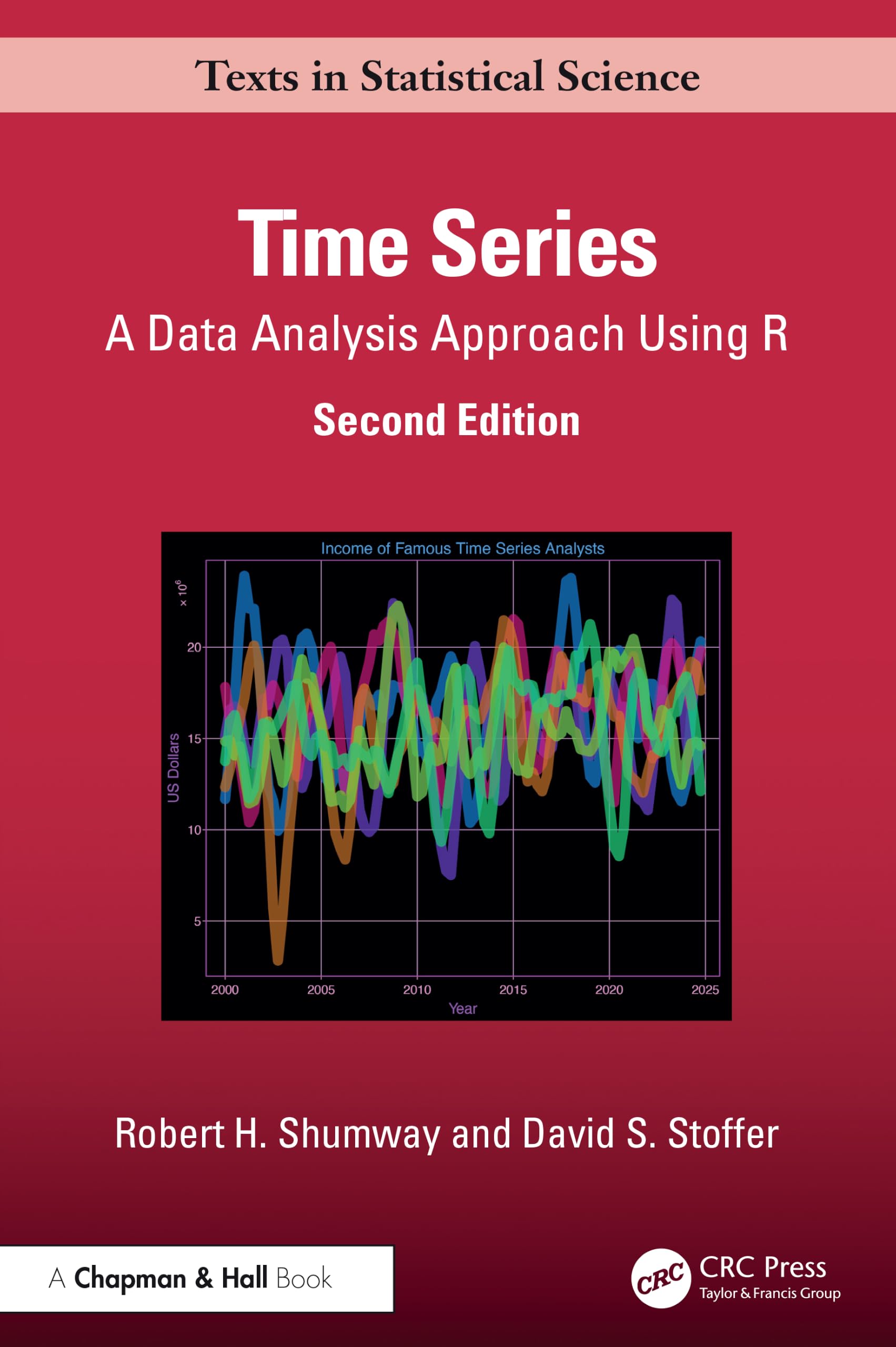 Cover of Time Series: A Data Analysis Approach Using R (Chapman & Hall/CRC Texts in Statistical Science)