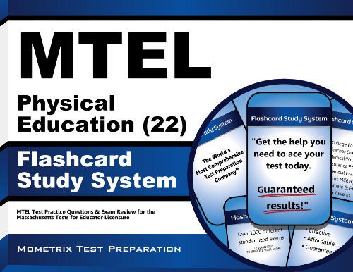 Cover of MTEL Physical Education (22) Flashcard Study System: MTEL Test Practice Questions & Exam Review for the Massachusetts Tests for Educator Licensure (Cards)