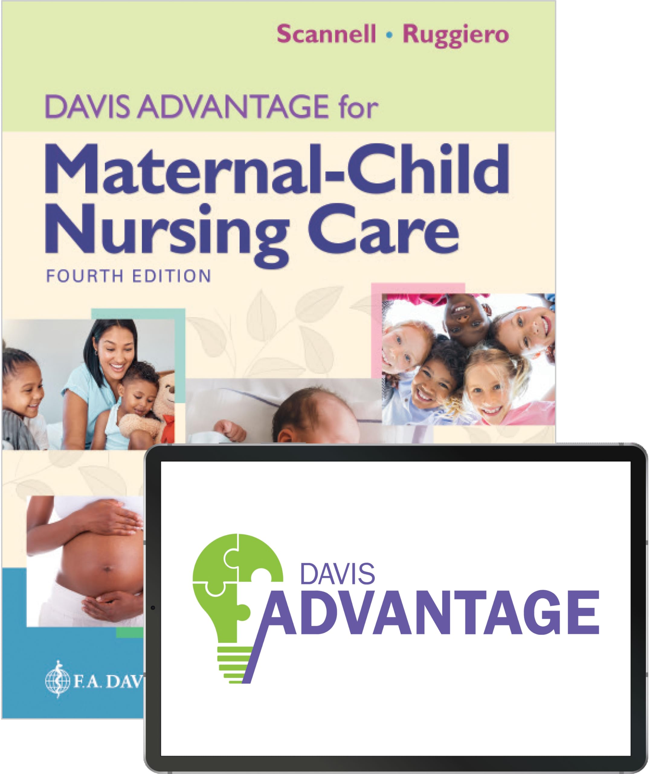Cover of Davis Advantage for Maternal-Child Nursing Care