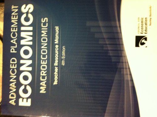 Cover of Advanced Placement Economics - Macroeconomics: Teacher Resource Manual