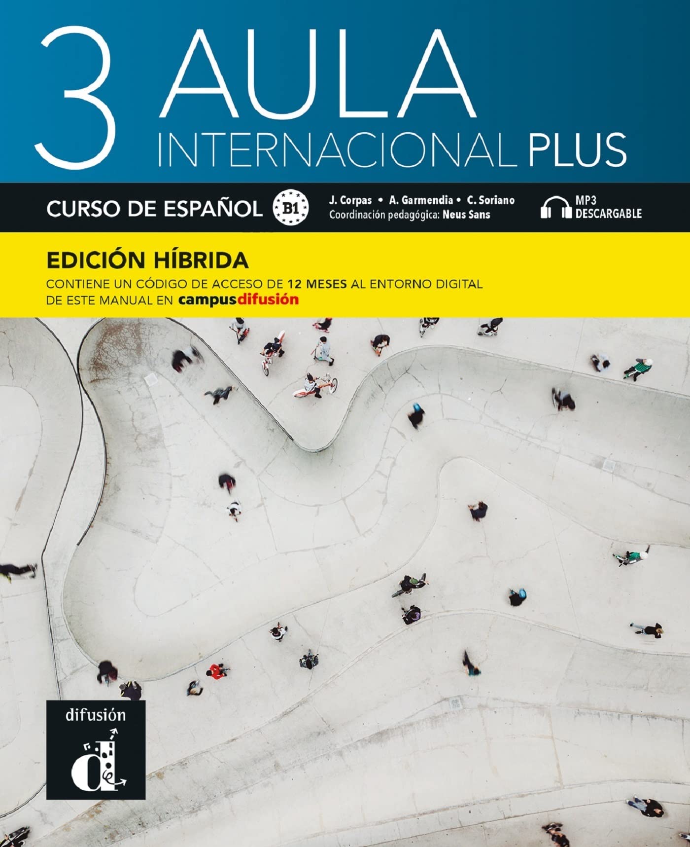 Cover of Aula Internacional Plus 3 Ed.hibrida L. del alumno