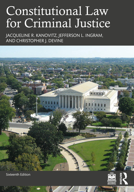 Cover of Constitutional Law for Criminal Justice