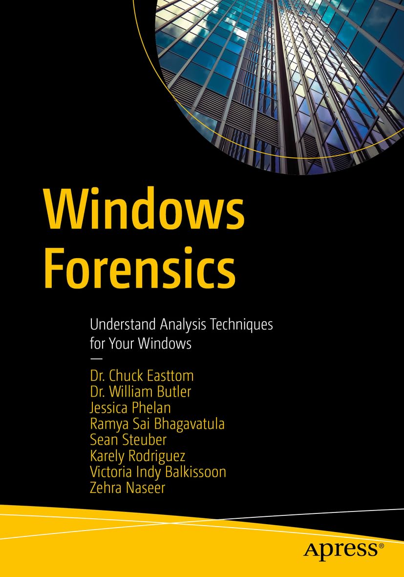 Cover of Windows Forensics: Understand Analysis Techniques for Your Windows