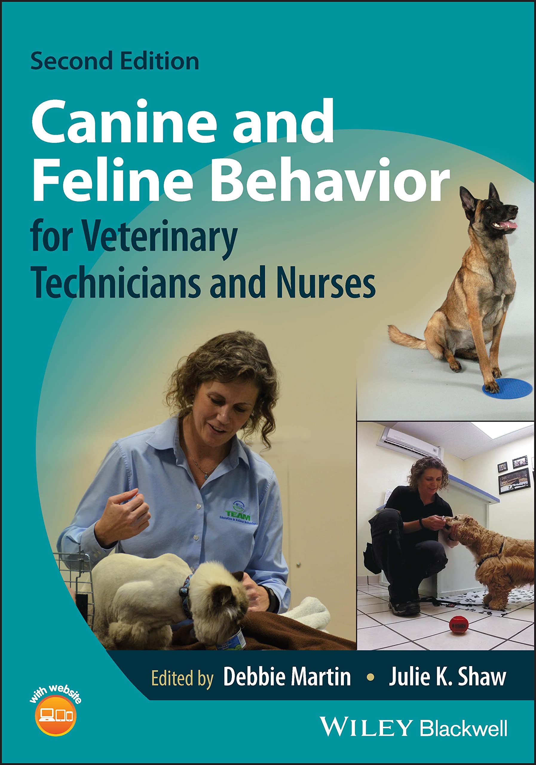 Cover of Canine and Feline Behavior for Veterinary Technicians and Nurses