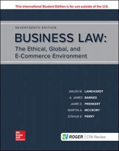 Cover of BUSINESS LAW