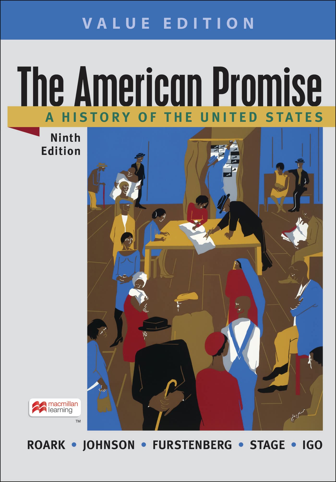 Cover of The American Promise, Value Edition, Combined Volume: A History of the United States