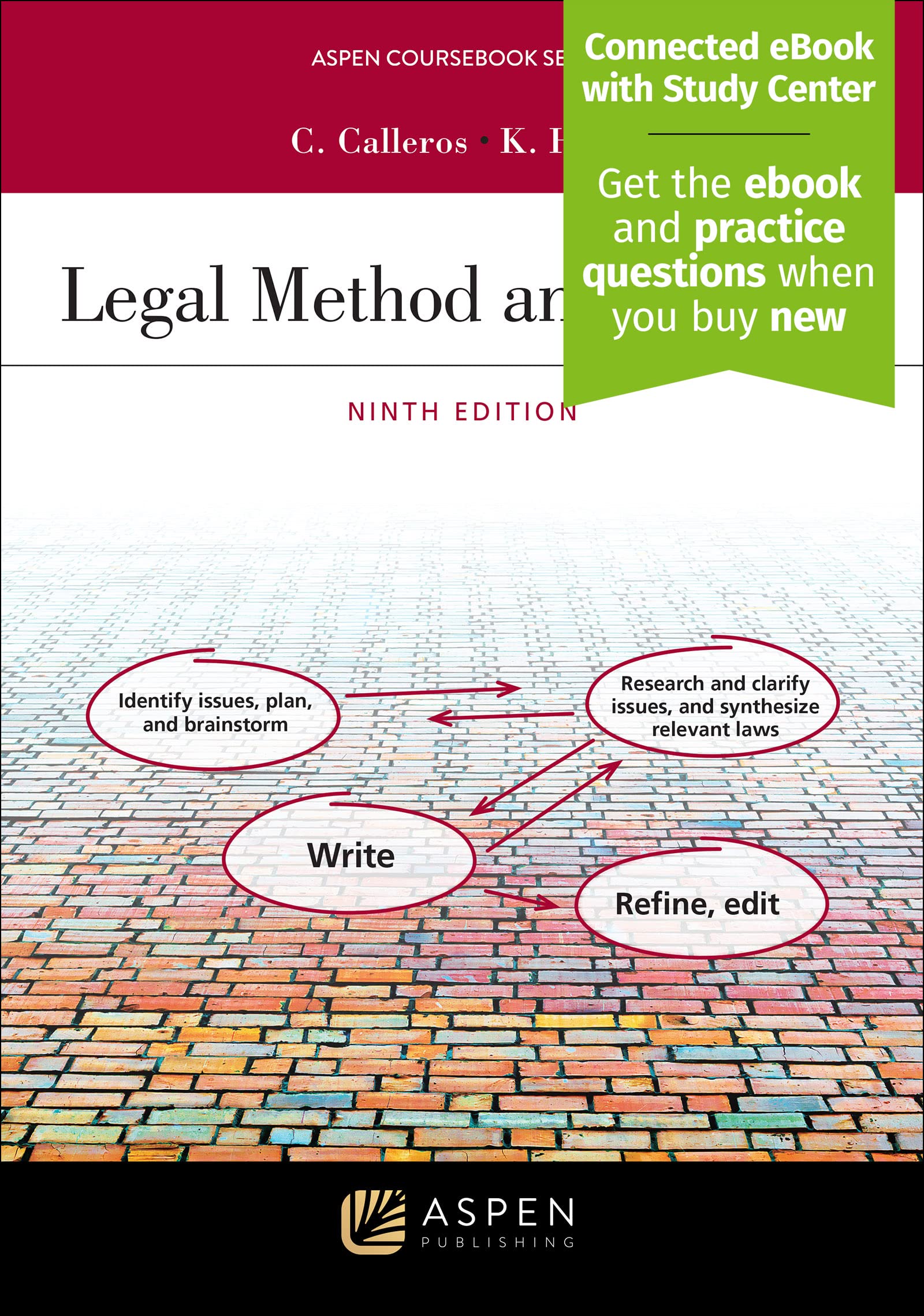 Cover of Legal Method and Writing I (Aspen Coursebook Series)