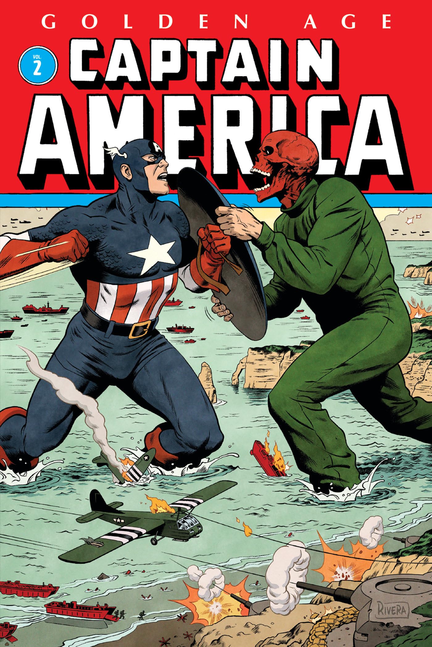 Cover of Golden Age Captain America Omnibus Vol. 2