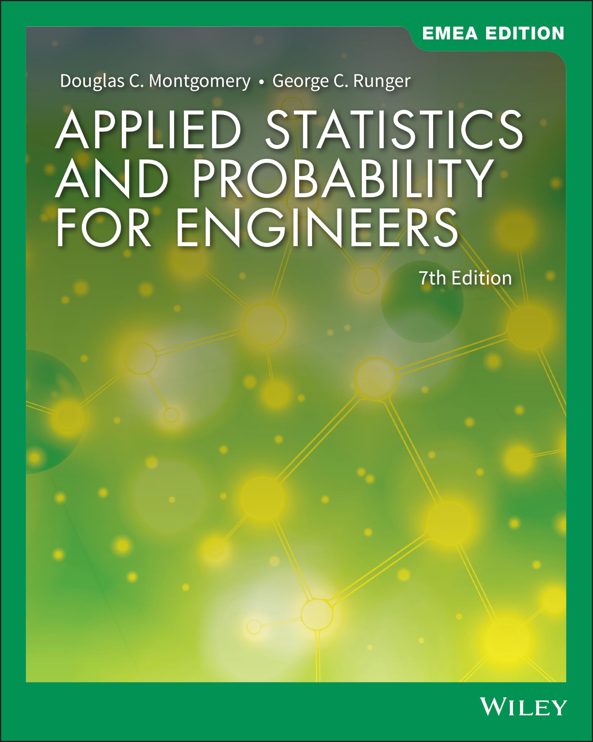 Cover of Applied Statistics and Probability for Engineers, EMEA Edition