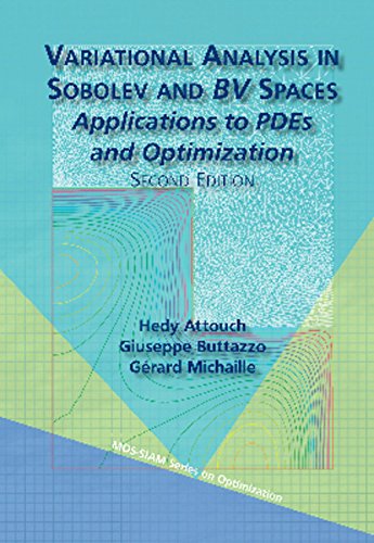 Cover of Variational Analysis in Sobolev and BV Spaces: Applications to PDEs and Optimization, Second Edition